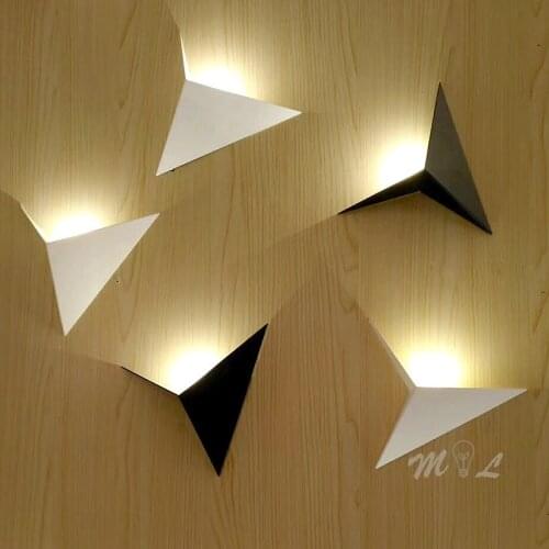 Nordic Bird Lamp Led Wall+lamps Minimalist Wall Light Sconces Illuminated Mirror Loft Stair Lightsing Fixture 3W Led Lamp Washer
