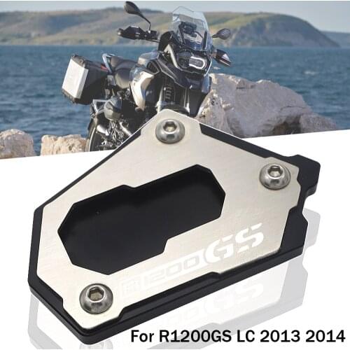 Motorcycle New Side Stand Pad Extension Plate for BMW R1200GS LC K50 2012-2016 R 1200 GS Adventure LC K51 2013-2016