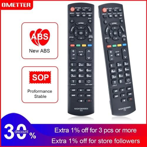 New Remote Control Replacement For Panasonic N2QAYB000354 N2QAYB000489 N2QAYB000490 N2QAYB000830 LCD LED TV