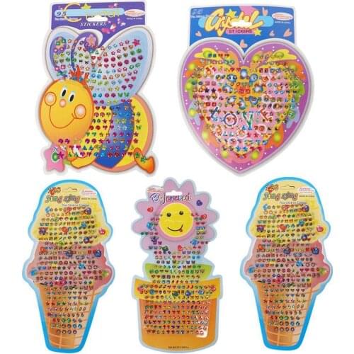 1 Sheet Bubble Stickers Cartoon Zoo Animal Scrapbooking Education Gift Stickers Toys Birthday Early Boy For Kindergarten Gi J1O0