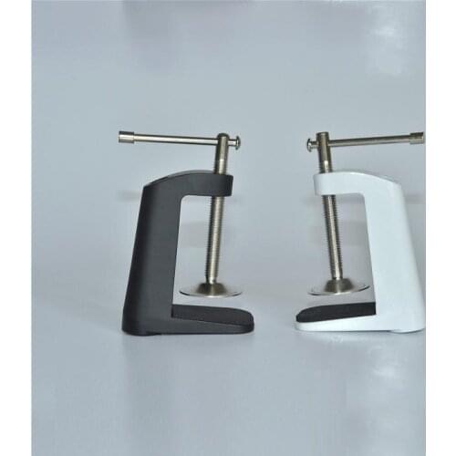 2pieces/lot 2017 New 3.5" Aluminum Miniature Small Mount holder Clamp On Table Bench Vise Tool Vice for table lamp accessories