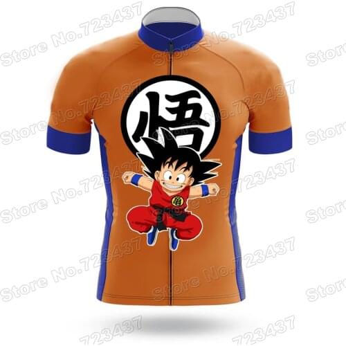 2021 Cartoon Anime Cycling Jersey Short Sleeve Retro Cycling Clothing Road Bike Shirts Bicycle Tops MTB Ropa Ciclismo Maillot