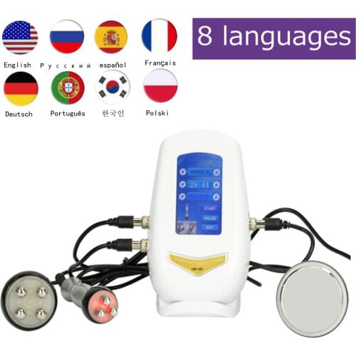 40K Cavitation Ultrasonic Weight Loss Skin Rejuvenation Multipolar RF Body Slimming Skin Tighten Anti-wrinkle Dropshipping