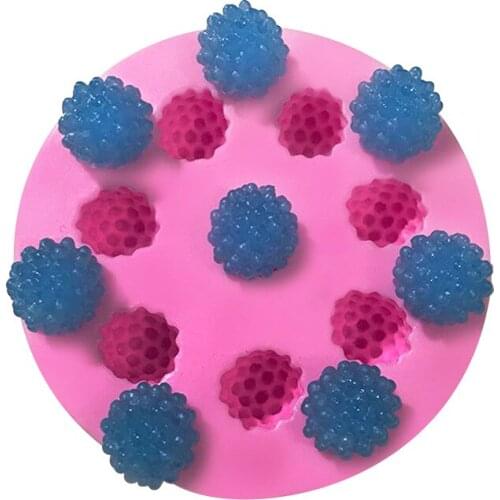 8-cavity Raspberry Silicone Fondant Cake Mold Cupcake Jelly Candy Chocolate cake Decoration Baking Tool Moulds
