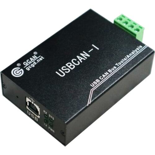 USB CAN bus analyzer USB to CAN card USBCAN-I supports CANopen 1939, Single channel CAN bus adapter debugging of core module