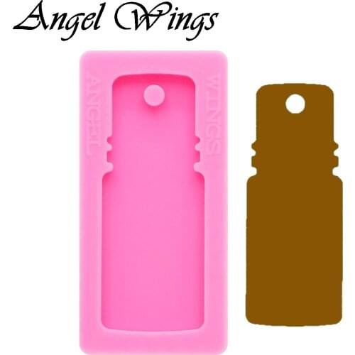 Shiny keychains tumbler mold bottle Silicone Molds DIY Jewelry keychain mould Epoxy Resin Mold Custom DY0190