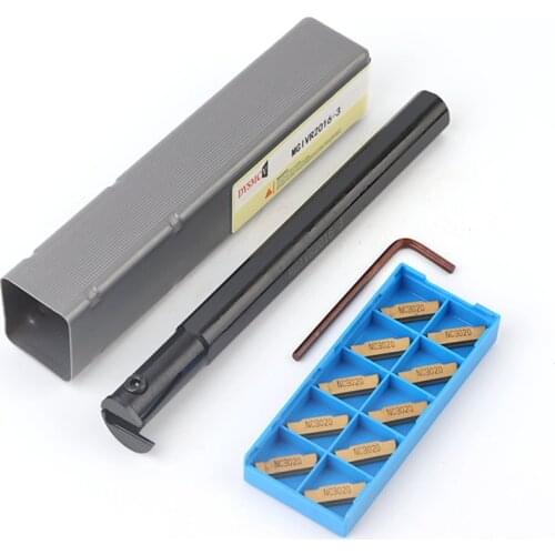 1pc MGIVR2016-1.5 MGIVR2016-2 2.5mm 3mm 4mm CNC Lathe Machining Internal Cutting-off Tool Lathe Turning Tool Boring Holder
