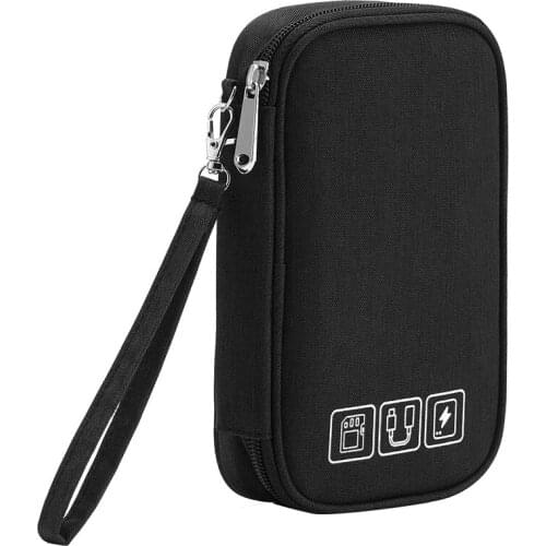 Electronic Organizer, Travel Cable Organizer Bag Pouch Portable Electronic Phone Accessories Storage Multifunction Case