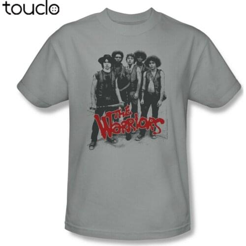 The Warriors Movie T-shirt Free Shipping 70s retro style 100% cotton tee PAR439