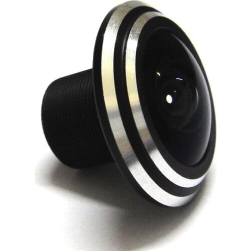HD Panorama 1.7mm 1/3" Panoramic CCTV lens Fisheye F2.0 for IP Camera