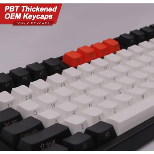 Carbon Keycap for Mechanical Keyboard Colorful PBT OEM Profile Height 108 Keys for 60% 68% 80% 104 Keyboard GK61 SK61 Anne Pro 2