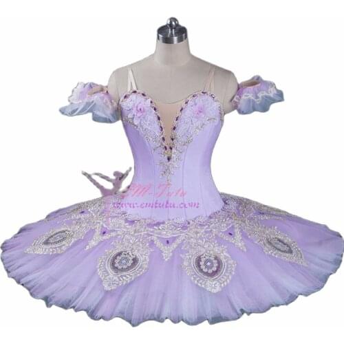 Lilac fairy tutu women professional ballet tutu ballerina pancake platter classical performance ballet costume professional tutu