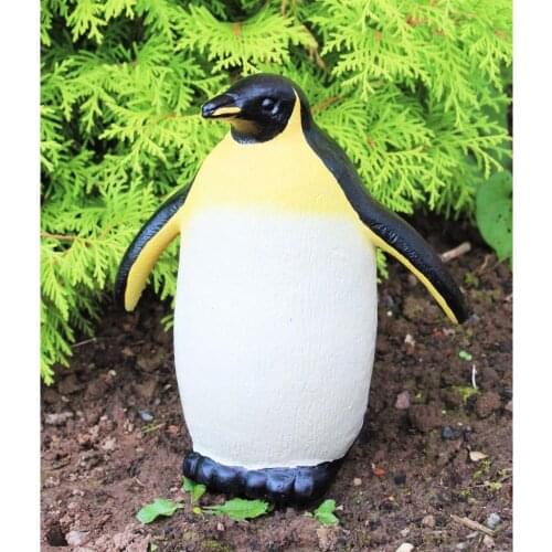 1Piece Small Black White Penguin mini Lawn Ornaments YARD Ornament art decor
