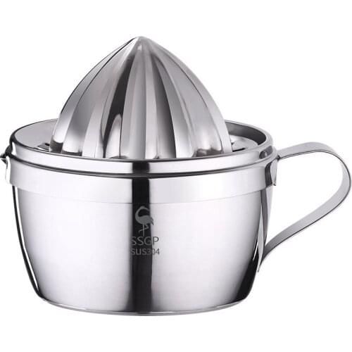 Portable Press Small Juicer Stainless Steel Lemon Squeezer Manual Juicer Fresh Gadget Cuisine Pear Exprimidor Hand Tools EH50JU
