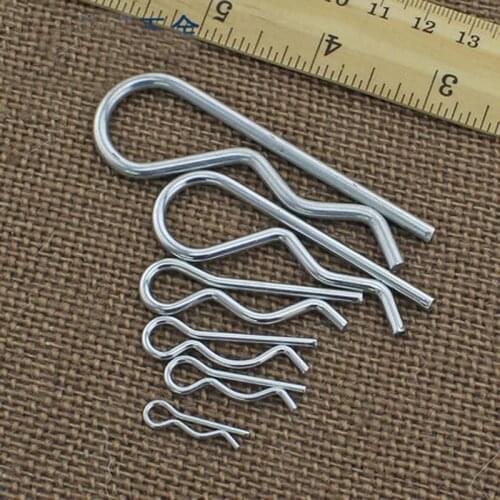 M1.2 M1.6 M1.8 M2 M2.5 M3 M3.5 Type B Pins R-shaped Pin Bayonet Hairpin Lock Pins Stainless Steel