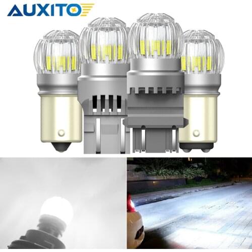 1156 BA15S LED W16W T15 Bulb Canbus Backup Reverse Led WY21W 1157 LED Bulbs Car Lights Brake Lamp Stop Light For Kia Ceed Soul