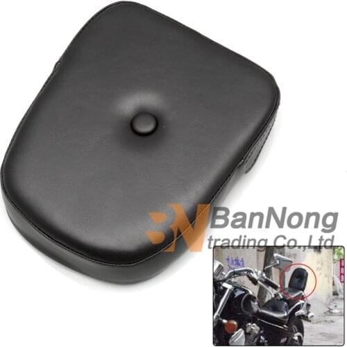 Motorcycle Universal Sissy Bar Backrest Cushion Pad For Honda steed 400 Magena vt 250 Shadow YAMAHA DS 400 Cruiser Back backrest
