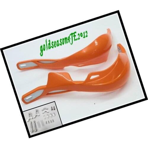 Handguard Raptor Hand Guards 7/8" Motocross Motorbike Dirt Bike MX Alloy Orange