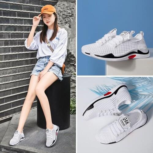 Zapatos planos de mujer shoes for women 2021 zapatillas blancas schuhe damen sommer zapatillas deportivas muj Quality goods