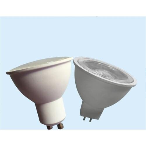 10x Super Bright GU10 Bulbs Light Warm/White 220V 4W 5W 6W 7W GU10 COB LED lamp light MR16 led Spotlight free shipping