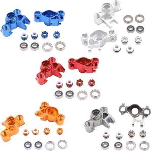 2pcs RC Steering Carrier Knuckle Steering Block Knuckle Easy and Convenient to Install and Use