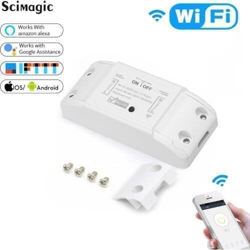 3PCS 220V WiFi Smart Switch Timer Smart Home For Alexa Google Home Smart Life Tuya APP Control For Light Switch