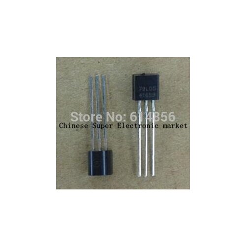 50pcs 79L05 TO92 WS79L05 TO-92 5V 100mA DIP voltage regulator