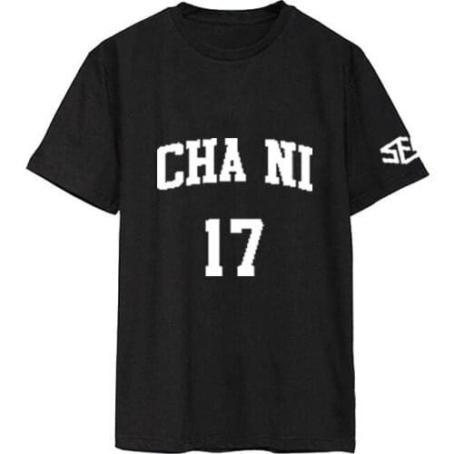 Kpop SF9 Album Shirts K-POP Casual Cotton Tshirt T Shirt Short Sleeve Tops T-shirt DX465