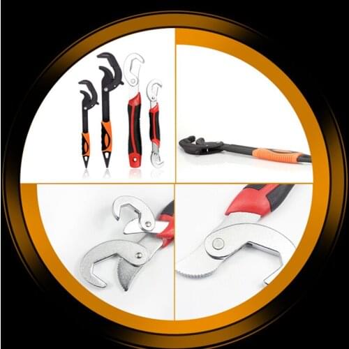Set 7-30/14-60MM Universal keys Multi-Function Adjustable Portable Torque Ratchet Oil Filter Repair Pipe Spanner Hand Tools
