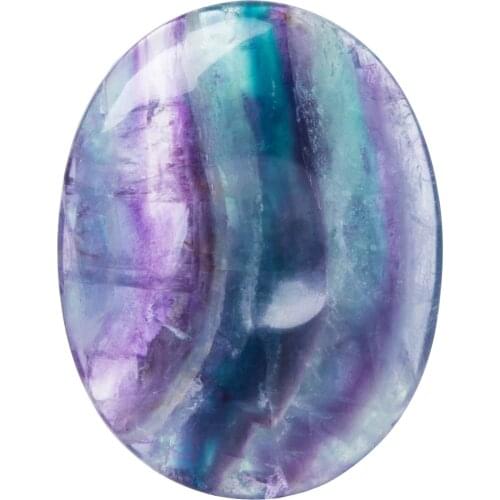 1pcs Natural Massage Stones Massage Rose Quartz Crystal Fluorite Natural Energy Massage Rock Body Health Care Stone