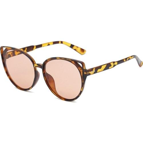 Sunglasses Women Retro Cat Eyeglasses Lens Eyewear Ladies Fashion Vintage UV400 Sun Glasses Oculos