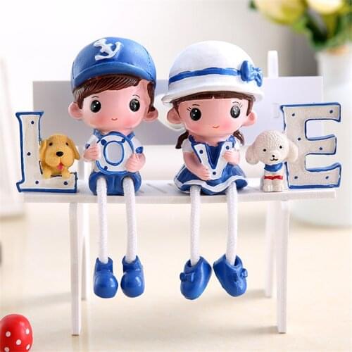 Mediterranean Style Creative Wall Hanging Foot Doll Resin Crafts Hanging Leg Doll Family Couple Doll Figurines Home Decoration