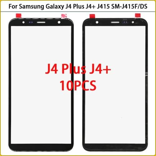 New 6.0" J4 Plus Touch Screen For Samsung Galaxy J4+ J415 SM-J415F/DS J415F/DS 2018 Touch Panel LCD Front Outer Glass