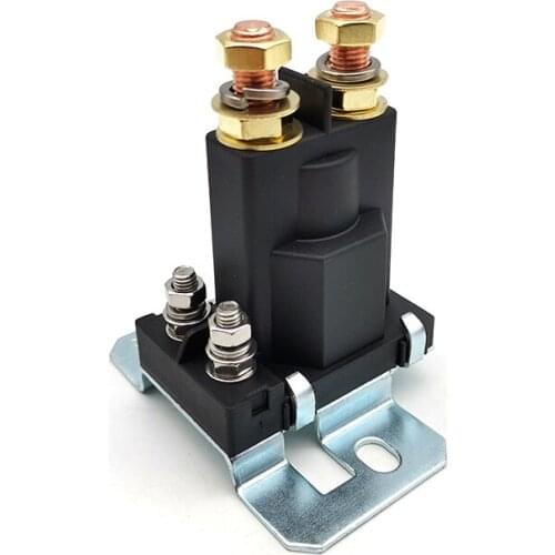 4 Pin 500A 12V AMP Dual Battery Isolator Relay On/Off Power Switch