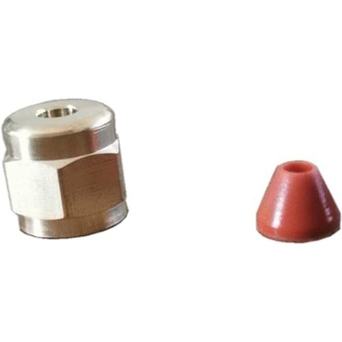 Oil Pump Nozzle Smoke Machine Oil Pump Accessories ( Brass Nozzle+Plastic Plug)