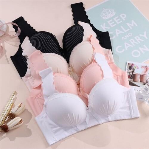 Bra for Kids Cotton Training Bra for Girls Teens Girls Training Bra Wireless Thin Cup Bra Fashion Comfortable Teenage Underwear