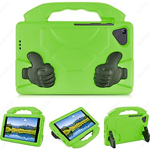 EVA Tablet Case for Samsung Galaxy Tab A8 2019 SM-T290 SM-T295 Handle Stand Kids Safe Shockproof Heavy Hard Rubber Tablet Case