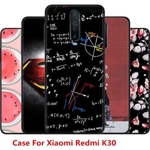 Cartoon Faston Case For Xiaomi Redmi K30.TPU Painted Mobile Phone Shell Lovely Cartoon Color Painting Case.17 Colors