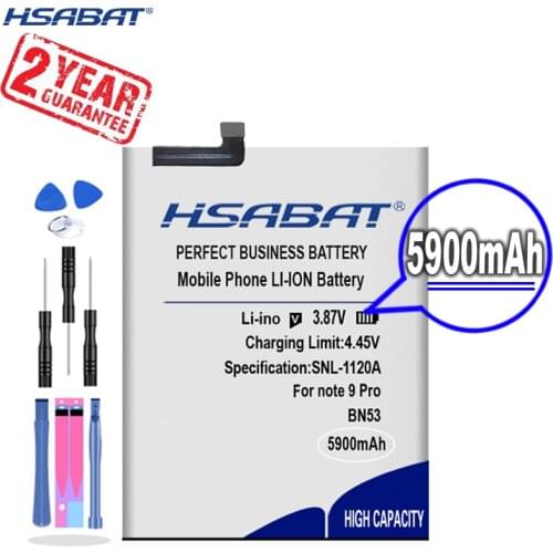 HSABAT Xiaomi Redmi Note 9 Pro Batteries China