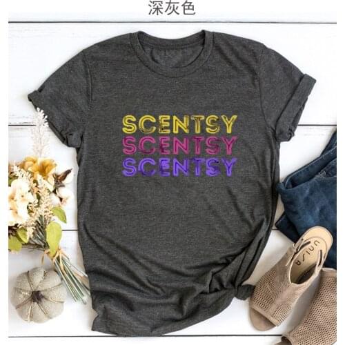 Hot Selling WomenS Monogrammed Cotton Short-Sleeved T-Shirt For WomenS Round Neck Short-Sleeved Casual Student T-Shirt TX14