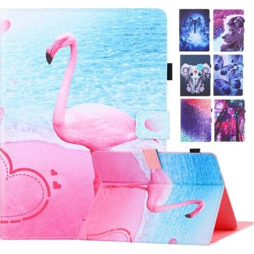 Cute Kawaii Flamingo for Huawei MediaPad Media Pad T3 T 3 7 Case BG2-U01 Flip Stand Magnetic Shell for Huawei T3 7 Tablet Case