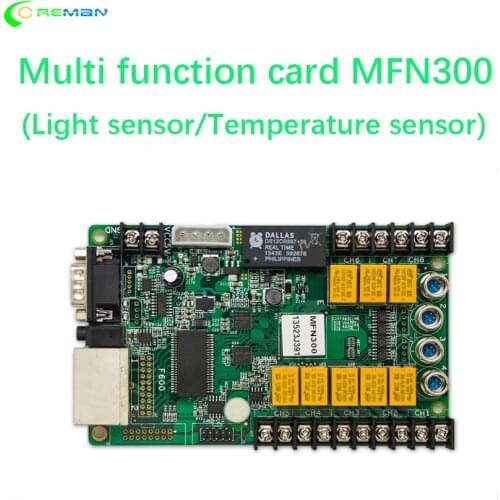 Nova M3 MFN300 Multifunction Card , Novastar MFN300 Multi-function LED Card light sensor temperature sensor P2 P3 P4
