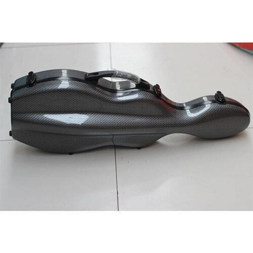 New High Quality Violin Violino Fiddle 4/4 Full Size Composite Carbon Fiber Case Bag Bow Holders Parts