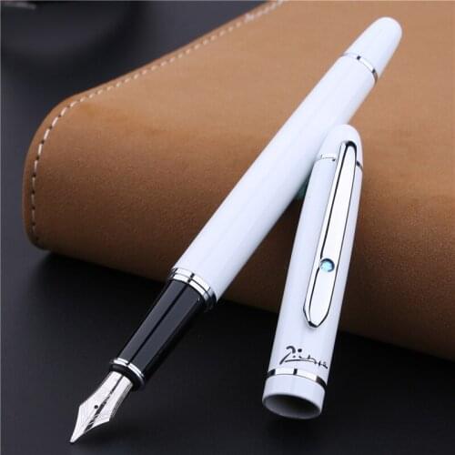 Picasso 608 Iraurita Fountain Pen 0.5mm Ink Pen Metal Writing Pens Dolma Kalem Caneta Tinteiro Stationery