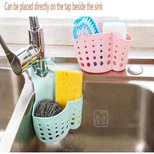 Sink Shelf storage hanging bag sink water filter rack sponge soap cleaning cloth sink hanging storage rack kitchen accessories