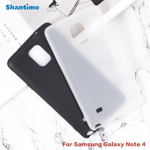 For Samsung Galaxy Note 4 Gel Pudding Silicone Phone Protective Back Shell For Samsung Galaxy Note 4 Soft TPU Case