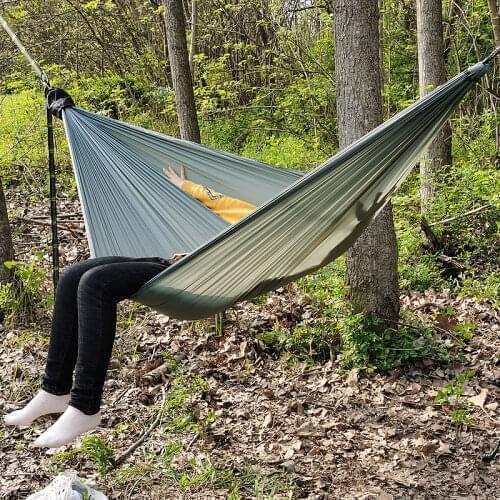 Ultra-Light Hammock Outdoor Travel Wild Camping Adventure 12KN Aluminum Buckle Mini Carabiner