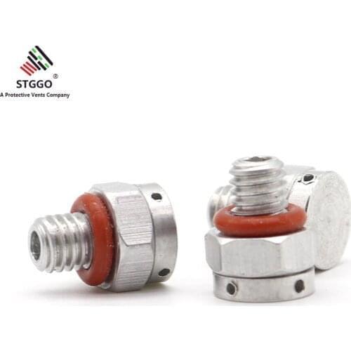 Waterproof IP 68 Air Permeable Screw-in Breather Plastic Air Vent