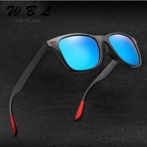 WarBLade High Quality Men Women Classic Retro Rivet Polarized Sunglasses Lighter Design Square Frame 100% UV Protection 2019