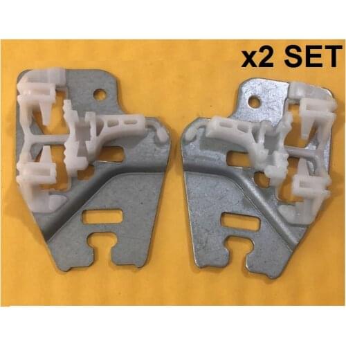 X2 SET FOR BMW E46 WINDOW CLIPS REGULATOR REPAIR KIT FRONT LEFT / RIGHT (FITS BOTH SIDES) 1998-2013